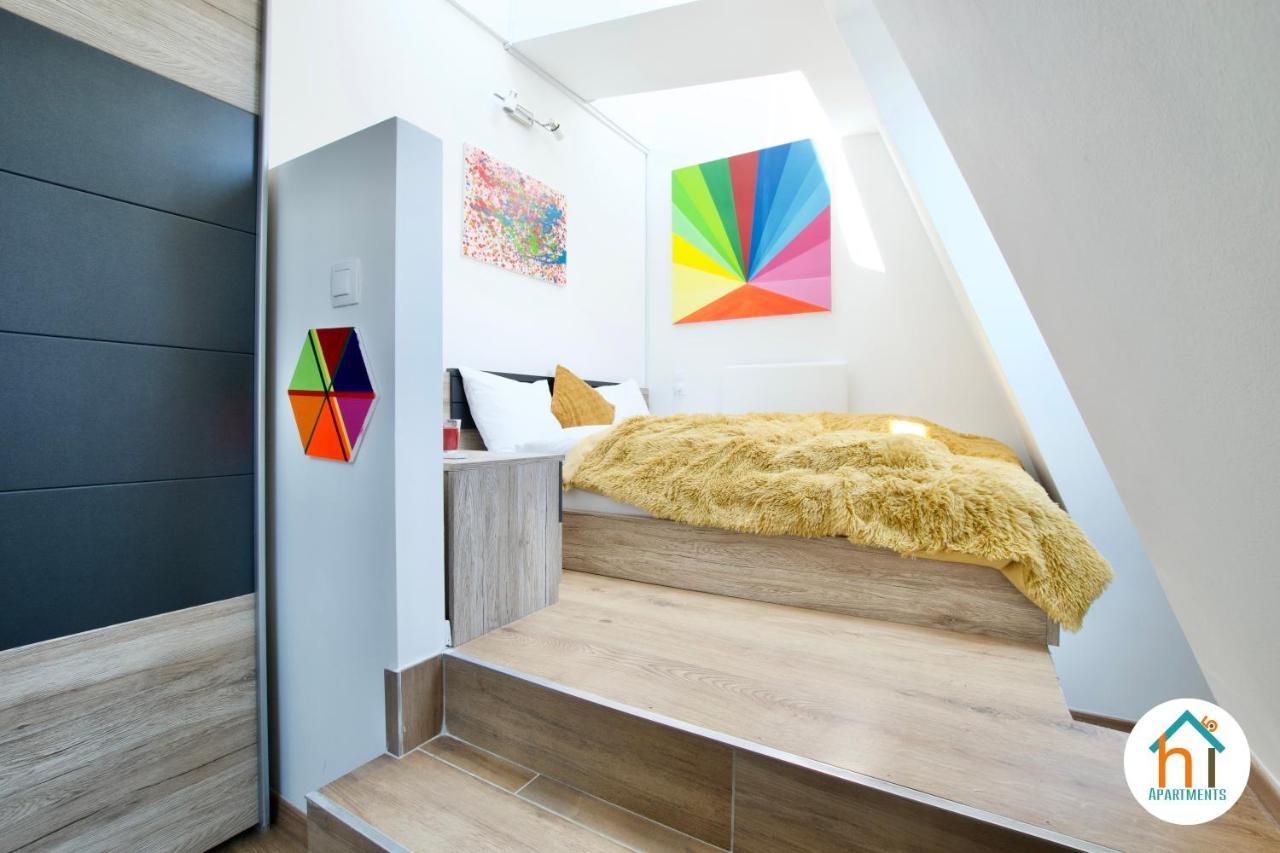 Premium Apartment By Hi5 - Penthouse Studio + Rooftop Budapest Eksteriør billede